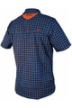 HAVEN cămașă - AGNESS SLIMFIT - portocaliu/albastru