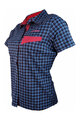 HAVEN cămașă - AGNESS SLIMFIT - albastru/roz