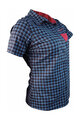 HAVEN cămașă - AGNESS SLIMFIT - albastru/roz