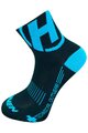 HAVEN Șosete clasice de ciclism - LITE SILVER NEO 2PAK - negru/albastru