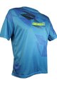 HAVEN Tricou de ciclism cu mânecă scurtă - ENERGIZER CRAZY SHORT - albastru