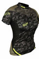 HAVEN Tricou de ciclism cu mânecă scurtă - SINGLETRAIL WOMEN - verde/galben