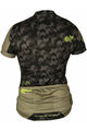 HAVEN Tricou de ciclism cu mânecă scurtă - SINGLETRAIL WOMEN - verde/galben