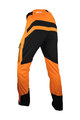 HAVEN Pantaloni de ciclism lungi fără bretele - POLARTIS - portocaliu