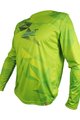 HAVEN Tricou de ciclism cu mânecă lungă de vară - ENERGIZER CRAZY LONG - verde