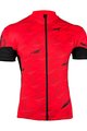 HAVEN Tricou de ciclism cu mânecă scurtă - SKINFIT NEO - roșu/negru