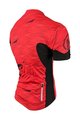 HAVEN Tricou de ciclism cu mânecă scurtă - SKINFIT NEO - roșu/negru