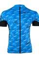 HAVEN Tricou de ciclism cu mânecă scurtă - SKINFIT NEO - albastru/negru