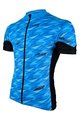 HAVEN Tricou de ciclism cu mânecă scurtă - SKINFIT NEO - albastru/negru