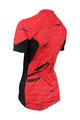 HAVEN Tricou de ciclism cu mânecă scurtă - SKINFIT NEO WOMEN - roșu/negru
