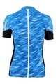HAVEN Tricou de ciclism cu mânecă scurtă - SKINFIT NEO WOMEN - albastru/alb