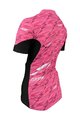 HAVEN Tricou de ciclism cu mânecă scurtă - SKINFIT NEO WOMEN - roz/alb