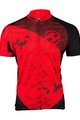 HAVEN Tricou de ciclism cu mânecă scurtă - SINGLETRAIL NEO - roșu