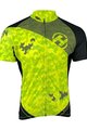 HAVEN Tricou de ciclism cu mânecă scurtă - SINGLETRAIL NEO - verde/negru