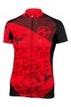 HAVEN Tricou de ciclism cu mânecă scurtă - SINGLETRAIL NEO WOMEN - roșu