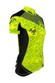 HAVEN Tricou de ciclism cu mânecă scurtă - SINGLETRAIL NEO WOMEN - verde/negru