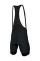 HAVEN Pantaloni scurți de ciclism cu bretele - POCKETTO - negru