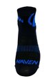 HAVEN Șosete clasice de ciclism - LITE SILVER NEO 2PAK - negru/albastru