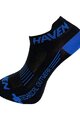 HAVEN Șosete de gleznă de ciclism - SNAKE SILVER NEO 2PAK - negru/albastru