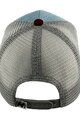 HAVEN Șapcă de ciclism - TRUCKER - gri/roșu