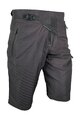 HAVEN Pantaloni scurți de ciclism fără bretele - ENERGIZER FACTORY - negru