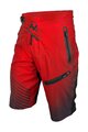 HAVEN Pantaloni scurți de ciclism fără bretele - ENERGIZER FACTORY - roșu