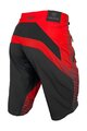 HAVEN Pantaloni scurți de ciclism fără bretele - ENERGIZER FACTORY - roșu