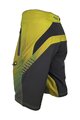 HAVEN Pantaloni scurți de ciclism fără bretele - ENERGIZER FACTORY - galben