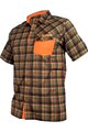 HAVEN cămașă - AGNESS SLIMFIT - portocaliu/verde