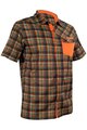 HAVEN cămașă - AGNESS SLIMFIT - portocaliu/verde