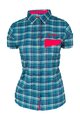HAVEN cămașă - AGNESS SLIMFIT - albastru/roz