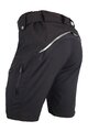 HAVEN Pantaloni scurți de ciclism fără bretele - NAVAHO SHORTY - negru