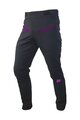 HAVEN Pantaloni de ciclism lungi fără bretele - FACTORY AIR - negru/roz