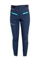 HAVEN Pantaloni de ciclism lungi fără bretele - FACTORY AIR - albastru