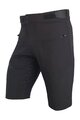 HAVEN Pantaloni scurți de ciclism fără bretele - FACTORY AIR HMS - negru