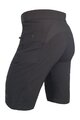 HAVEN Pantaloni scurți de ciclism fără bretele - FACTORY AIR HMS - negru
