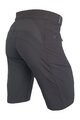 HAVEN Pantaloni scurți de ciclism fără bretele - FACTORY AIR HMS - negru