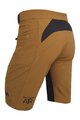 HAVEN Pantaloni scurți de ciclism fără bretele - FACTORY AIR HMS - maro