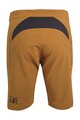 HAVEN Pantaloni scurți de ciclism fără bretele - FACTORY AIR HMS - maro