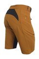HAVEN Pantaloni scurți de ciclism fără bretele - FACTORY AIR HMS - maro