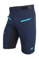HAVEN Pantaloni scurți de ciclism fără bretele - FACTORY AIR HMS - albastru