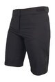 HAVEN Pantaloni scurți de ciclism fără bretele - FACTORY AIR WMS - negru