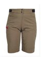 HAVEN Pantaloni scurți de ciclism fără bretele - FACTORY AIR WMS - maro