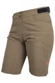 HAVEN Pantaloni scurți de ciclism fără bretele - FACTORY AIR WMS - maro