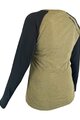 HAVEN Tricou de ciclism cu mânecă lungă de vară - FACTORY TRAIL W - maro/negru