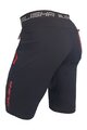HAVEN Pantaloni scurți de ciclism fără bretele - NALISHA SLIMFIT - negru/roșu
