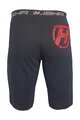HAVEN Pantaloni scurți de ciclism fără bretele - NALISHA SLIMFIT - negru/roșu