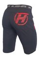HAVEN Pantaloni scurți de ciclism fără bretele - NALISHA SLIMFIT - negru/roșu