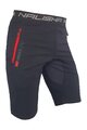 HAVEN Pantaloni scurți de ciclism fără bretele - NALISHA SLIMFIT - negru/roșu