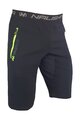 HAVEN Pantaloni scurți de ciclism fără bretele - NALISHA SLIMFIT - negru/verde
